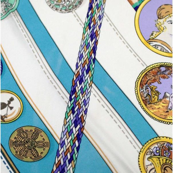 エルメス HERMES カレ90 Petite main お針子さん 大判スカーフ シルク