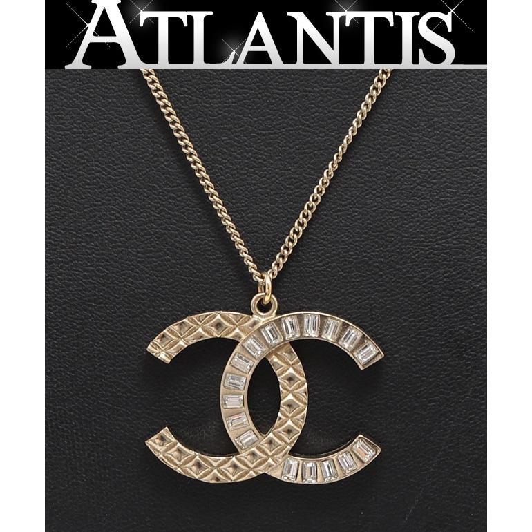 シャネル CHANEL ココマーク ラージ ネックレス キラキラ ゴールド B18 【68034】 : atlantis - 通販 ...