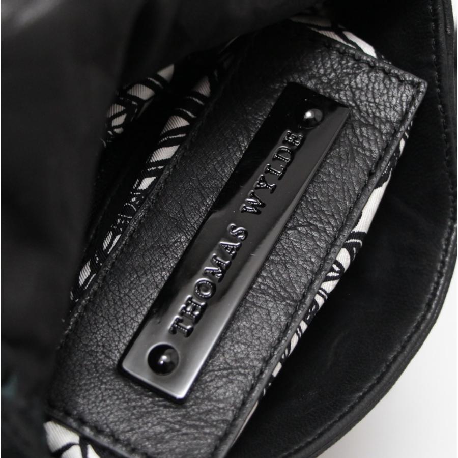 トーマスワイルド THOMAS WYLDE スカル フリンジ ショルダーバッグ
