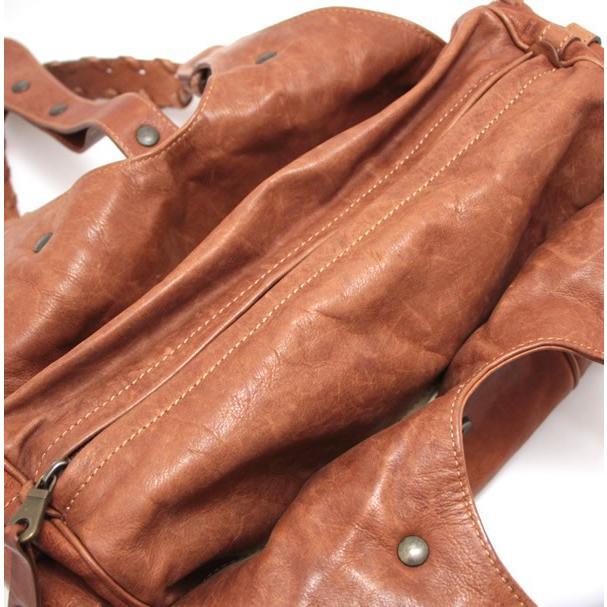 Chloé クロエ シルベラード ブラウンレザー ハンドバッグ ボストンバッグ Chloe/クロエ】 シルベラード トートバッグ レザー ブラウン