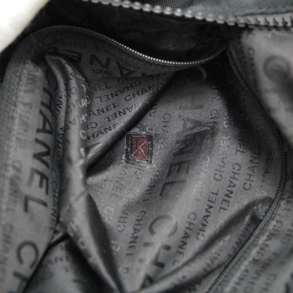 シャネル CHANEL バナナバッグ スポーツライン ボディバッグ 黒