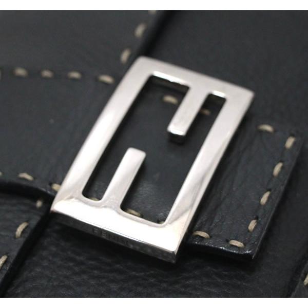 フェンディ FENDI セレリア マンマバケット ショルダーバッグ レザー