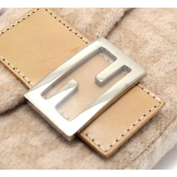 フェンディ FENDI マンマバケット ズッカ ショルダーバッグ ウール