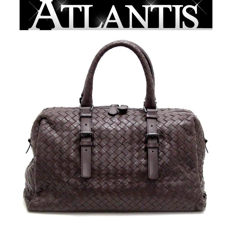 ボッテガヴェネタ BOTTEGA VENETA ボストンバッグ イントレチャート