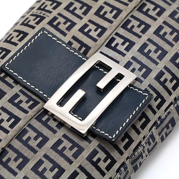 美品 フェンディ FENDI マンマバケット ズッキーノ ショルダーバッグ 