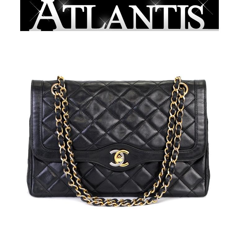 在庫処分大セール】シャネル CHANEL パリ限定 マトラッセ25 Wフラップ 