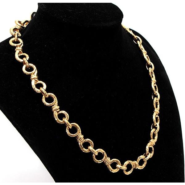 美品　yves saint laurent ゴールド チェーンネックレス レア！美品 イヴサンローラン YVES SAINT LAURENT ヴィンテージ