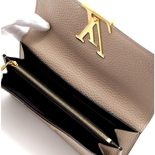 ルイヴィトン Louis Vuitton ポルトフォイユ・カプシーヌ 長財布 ガレ