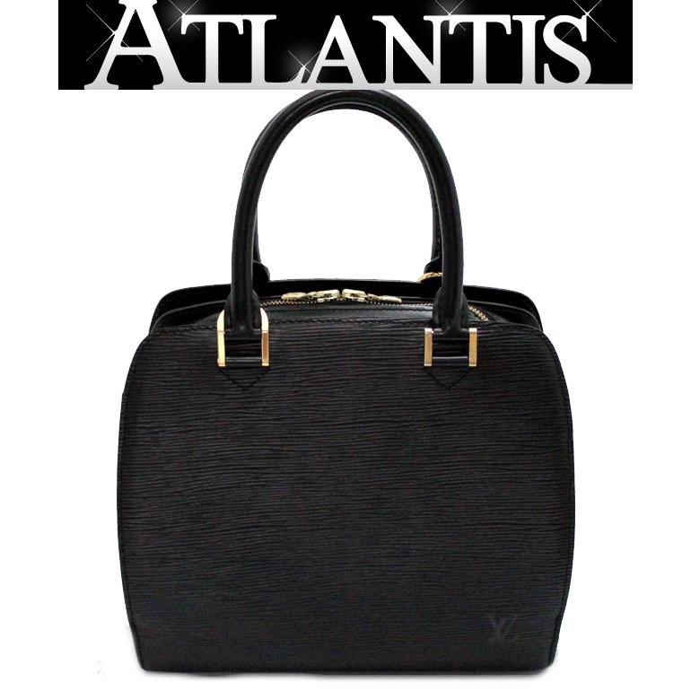 ルイヴィトン エピ ポンヌフ ハンドバッグ レザー ブラック M52052