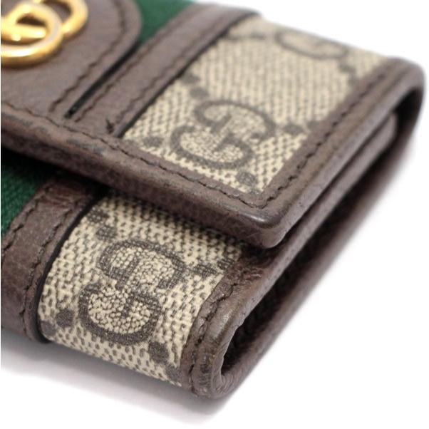 GUCCI・グッチ・6連キーケース・オフデイア・GGスプリーム・シェリーライン グッチ GUCCI オフディアGGスプリーム シェリーライン 6連キーケース