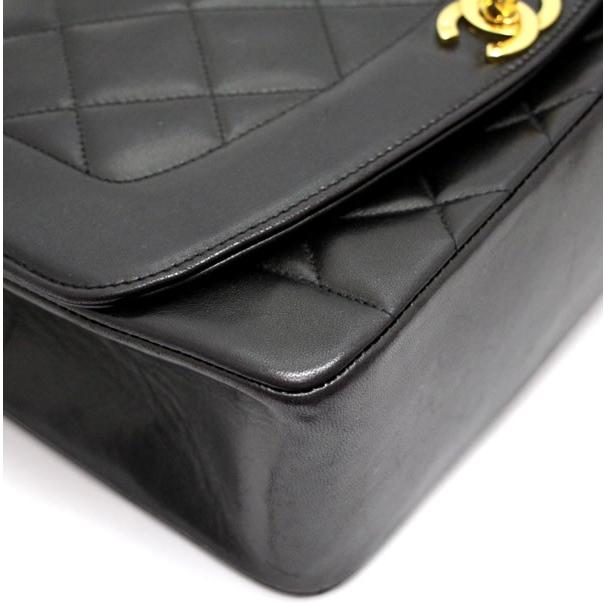 シャネル CHANEL ダイアナフラップ マトラッセ25 チェーンショルダー