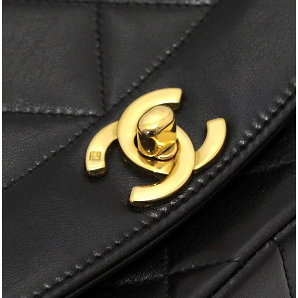 シャネル CHANEL ダイアナフラップ マトラッセ25 チェーンショルダー
