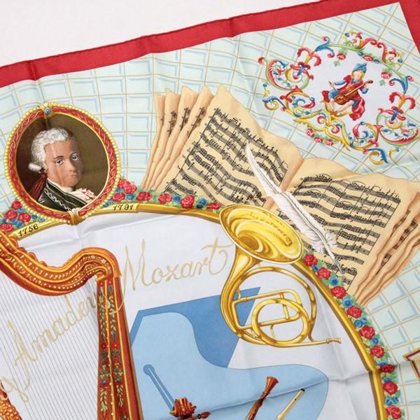 エルメス HERMES カレ90 Wolfgang Amadeus Mozart モーツァルトへの