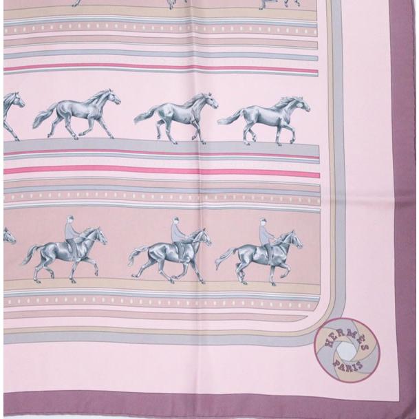 エルメス HERMES カレ90 SEQUENCES シーケンス 大判スカーフ シルク100