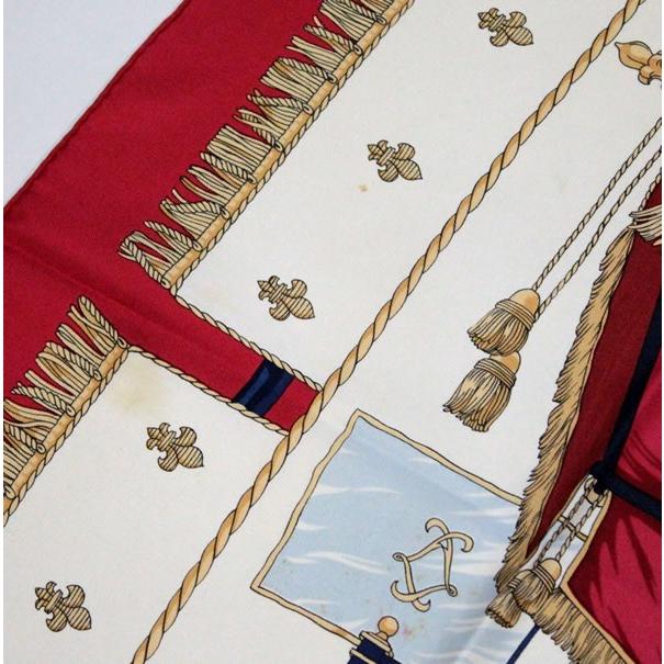 エルメス HERMES カレ90 VUE DU CARROSSE DE LA GALERE REALE クイーン