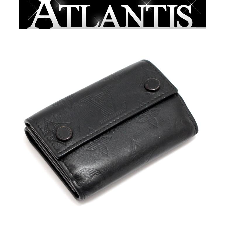 ルイヴィトン Louis Vuitton ディスカバリー 三つ折り財布コンパクト財布 モノグラムシャドウ M67631 【68978 ...