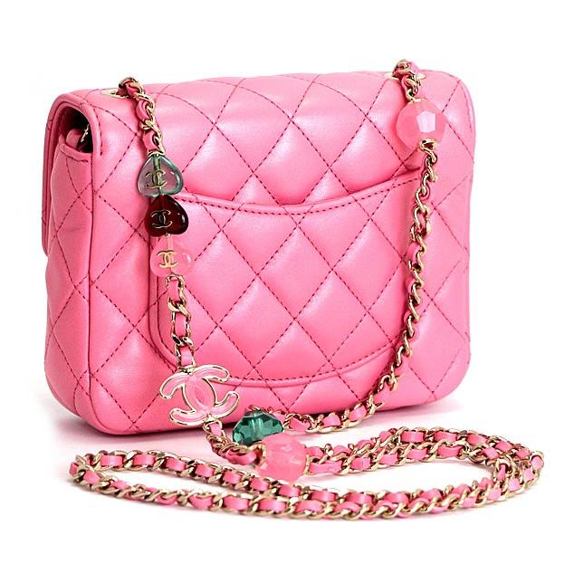 美品 シャネル CHANEL ミニマトラッセ17 ココクリアカラーストーン