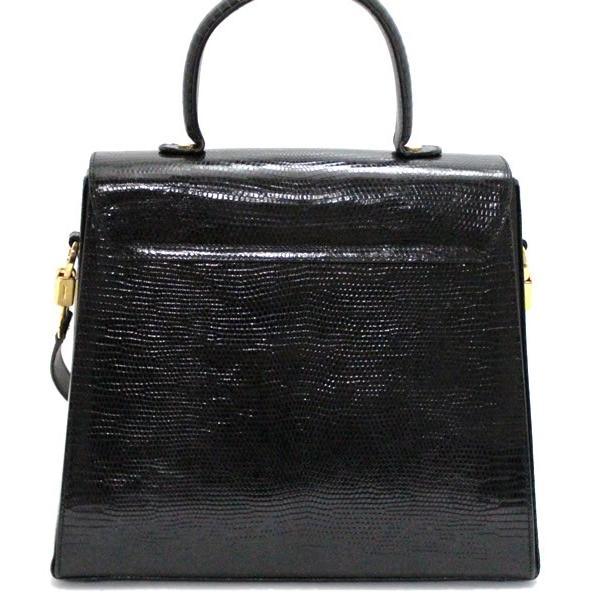 Salvatore Ferragamo】2wayバッグガンチーニ金具黒色