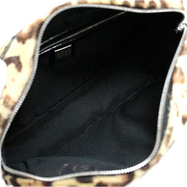 フェンディ FENDI 2WAYバッグ レオパード柄 ハラコ 【69266