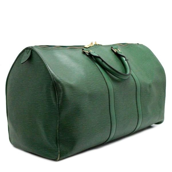 ルイヴィトン Louis Vuitton キーポル50 ボストンバッグ エピ ボルネオ 