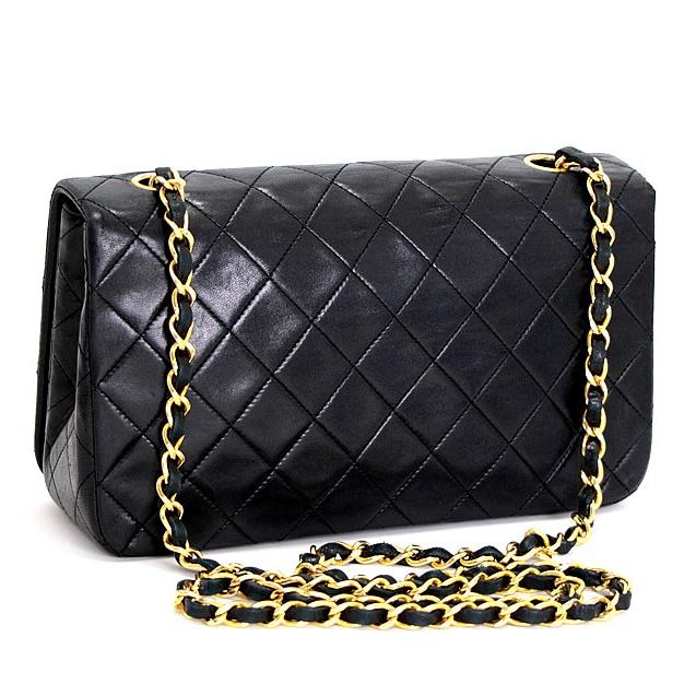 シャネル CHANEL マトラッセ23 フルフラップ チェーンショルダーバッグ