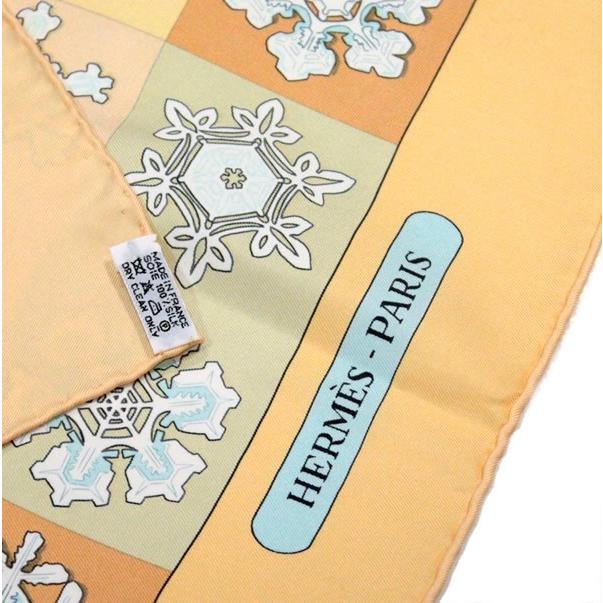 エルメス HERMES カレ90 大判スカーフ FEUX DE L'HIVER 冬の火 シルク