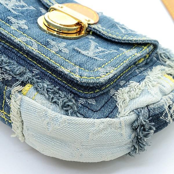 【在庫処分大セール】ルイヴィトン Louis Vuitton パウチィ ワンショルダーバッグ ハンドバッグ モノグラムデニム M95382 ...
