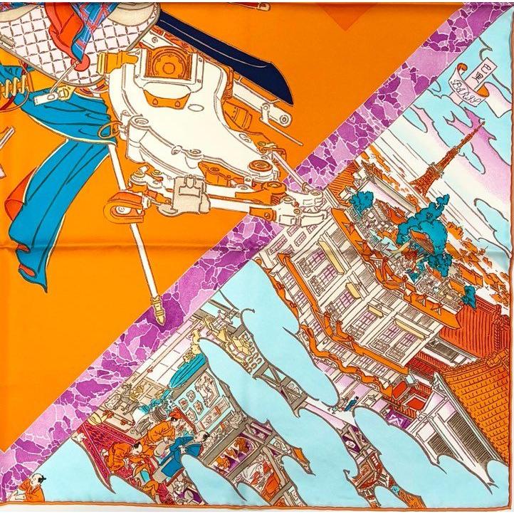 エルメス HERMES カレ90 Les Artisans d'Hermes エルメスの職人たち