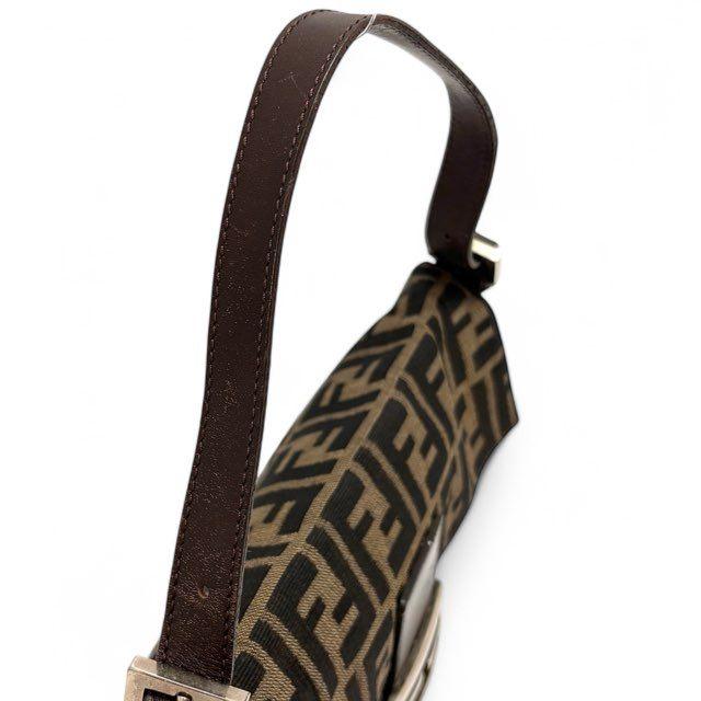 フェンディ FENDI マンマバケット ズッカ ショルダーバッグ キャンバス