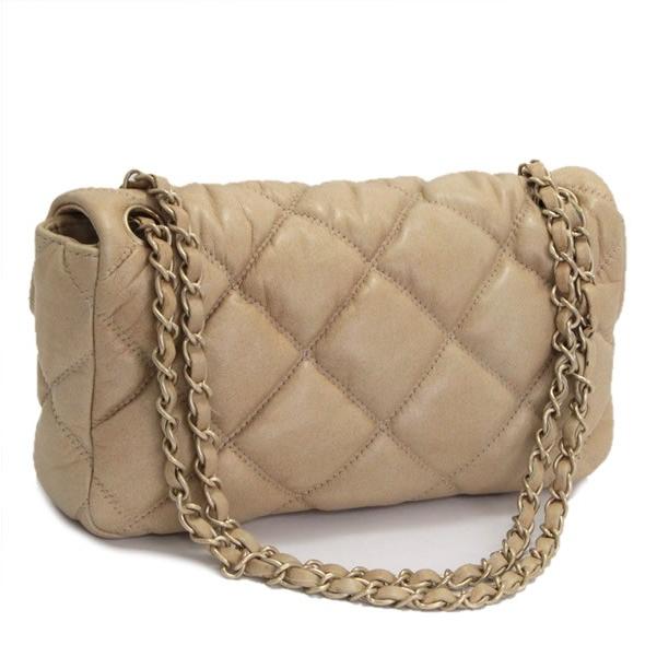 シャネル CHANEL マトラッセ25 バブルキルト チェーンショルダーバッグ