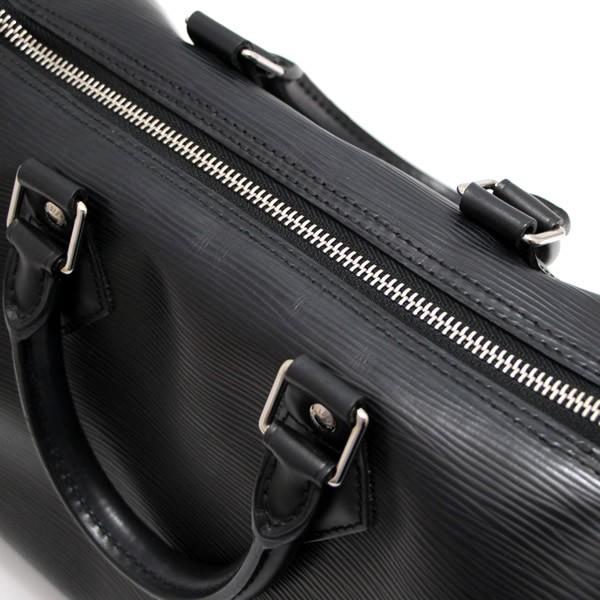 ルイヴィトン Louis Vuitton スピーディ25 ハンドバッグ エピ 黒 S金具