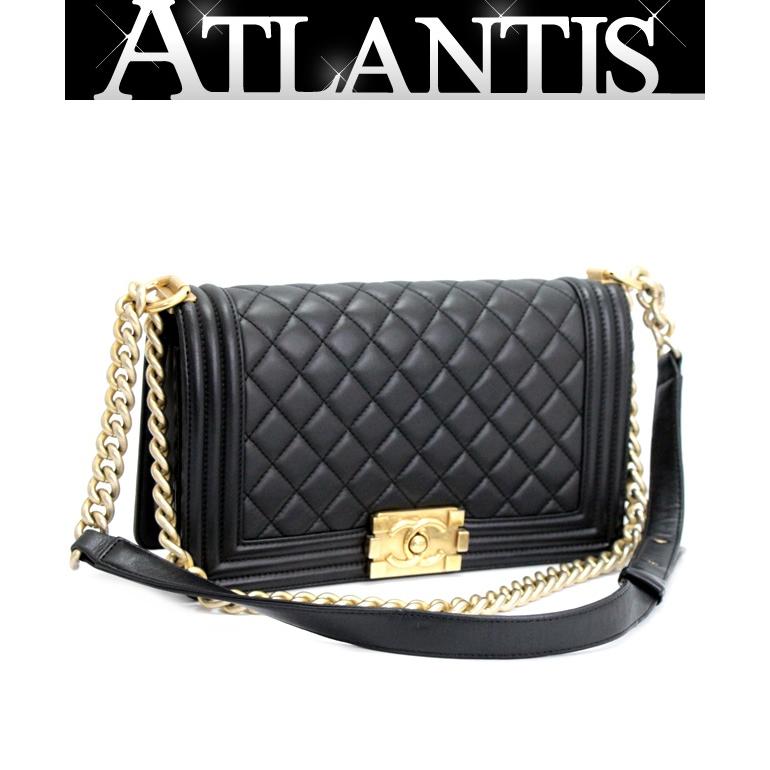 シャネル CHANEL ボーイシャネル25 マトラッセ チェーンショルダー