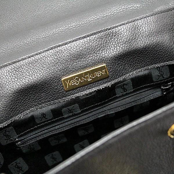 イヴサンローラン YVES SAINT LAURENT ダイヤカット 2WAY ハンドバッグ