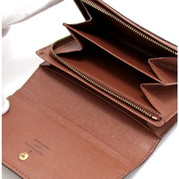 美品 ルイヴィトン Louis Vuitton ポルトフォイユ・トレゾール 二