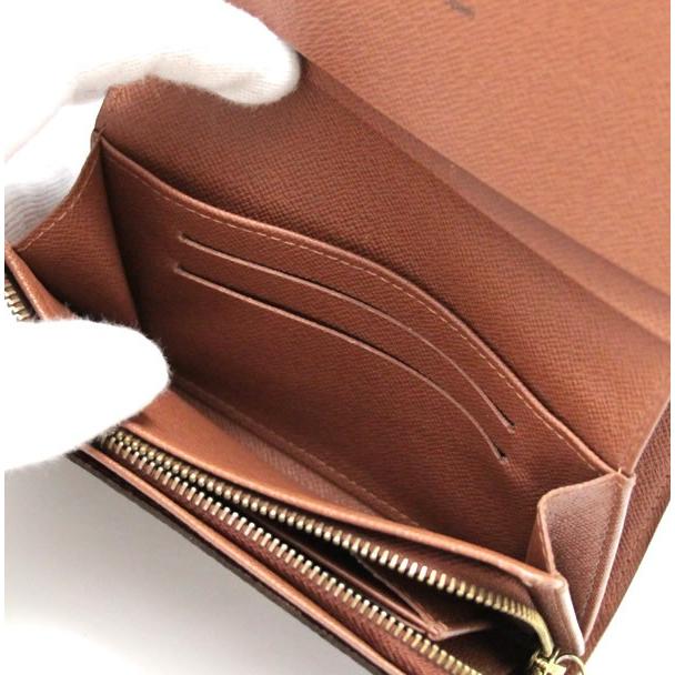 美品 ルイヴィトン Louis Vuitton ポルトフォイユ・トレゾール 二