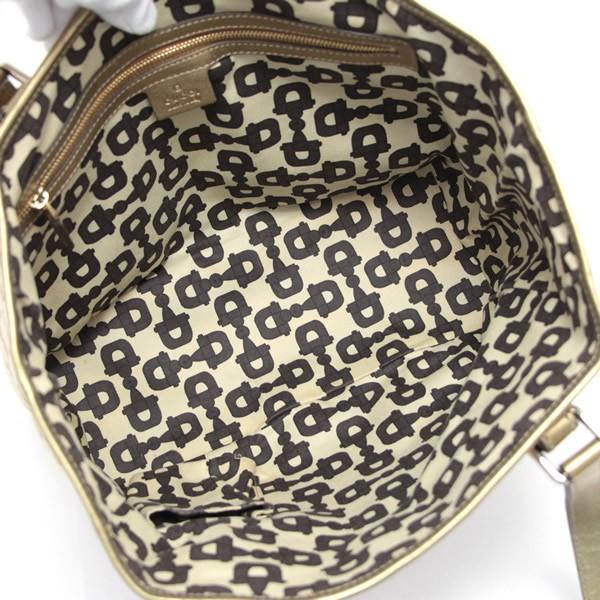 グッチ GUCCI GG柄キャンバス トートバッグ キャンバス×レザー