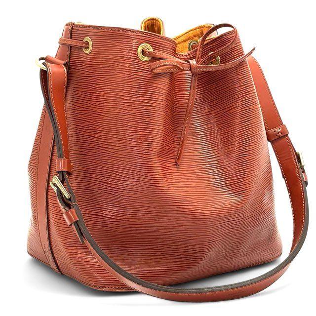 ルイヴィトン　エピ　プチノエ　ショルダーバッグ　ハンドバッグ　ケニアブラウン ルイヴィトン Louis Vuitton プチノエ ショルダーバッグ エピ ケニア