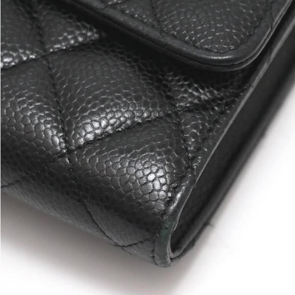 CHANEL シャネル　キャビアスキン　マトラッセ　フラップ　長財布 楽天市場】CHANEL シャネル キャビアスキンマトラッセ