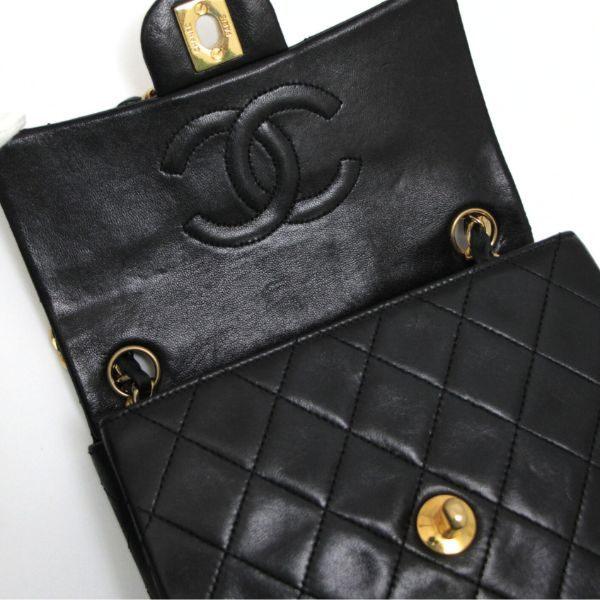 美品☆　シャネル　マトラッセ　ラムスキン　ショルダーバッグ　17番台 シャネル マトラッセ ラムスキン チェーンショルダーバッグ