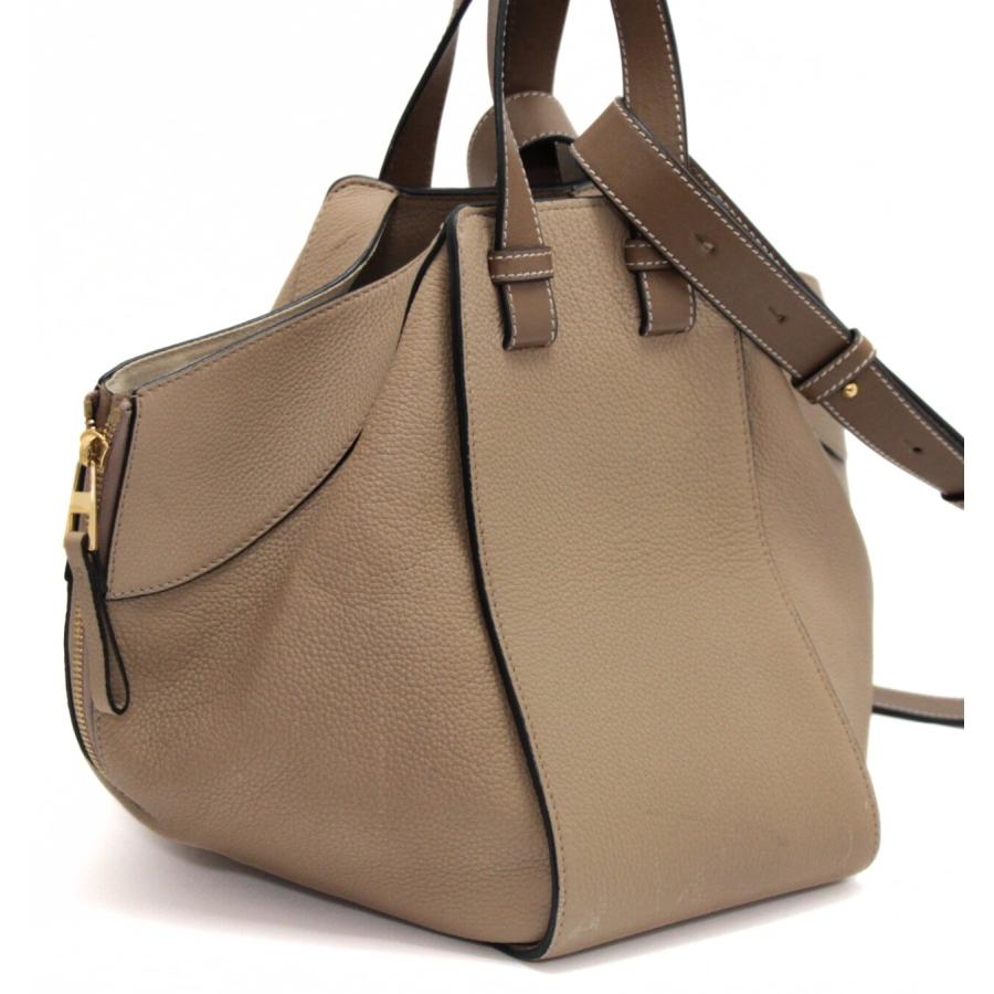【LOEWE】ハンモック　スモール　2WAYバッグ　ベージュ ロエベ LOEWE ハンモック スモール 2WAYバッグ レザー ベージュ