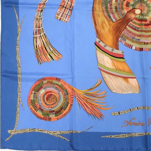 エルメス HERMES カレ90 大判スカーフ magie des mains 手仕事の魅力