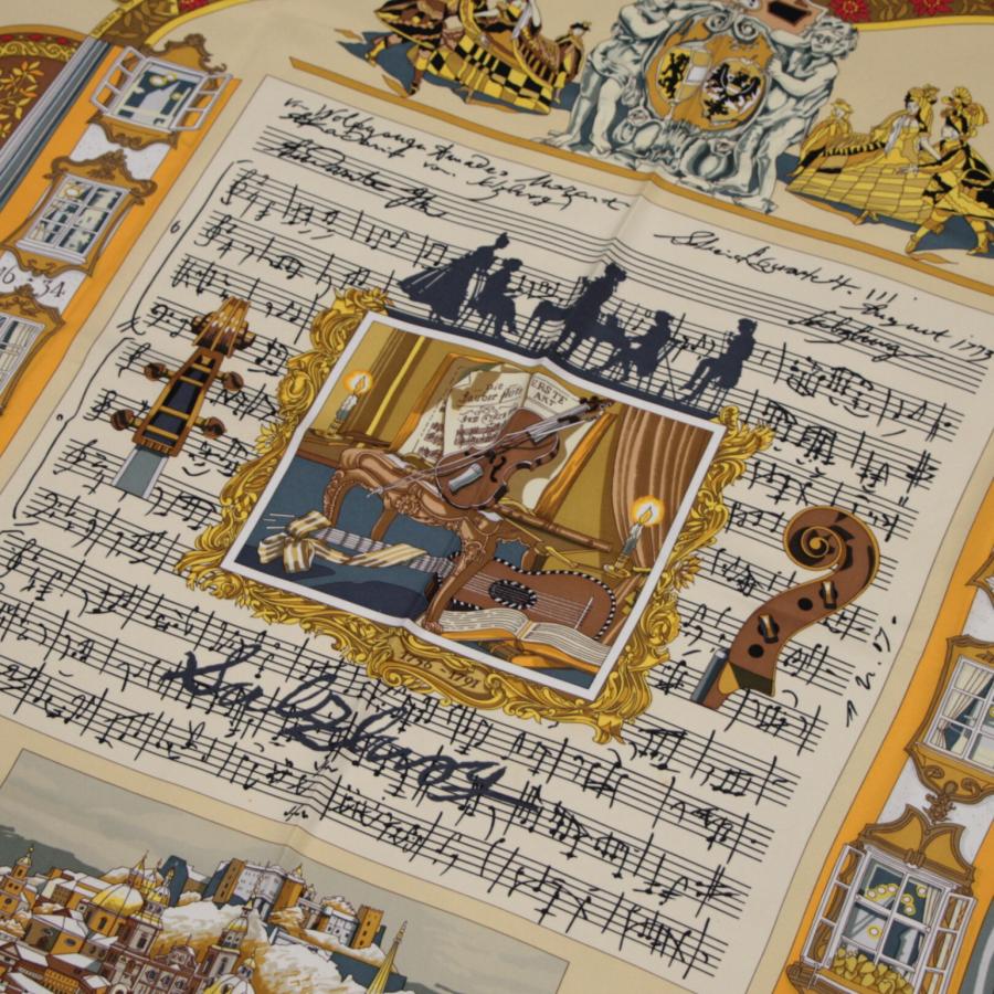 HERMES エルメス カレ90 エルメス ザルツブルにて 大判スカーフ シルク エルメス HERMES カレ90 大判スカーフ IN SALZBURG ザルツブルグにて