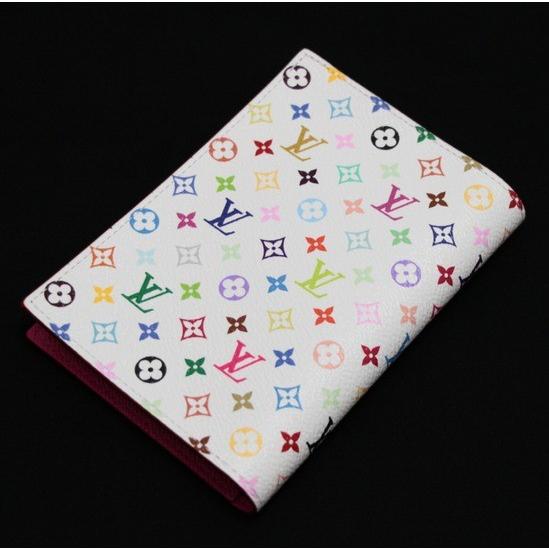 ルイヴィトン Louis Vuitton LV×TM 村上隆 パスポートカバー クー