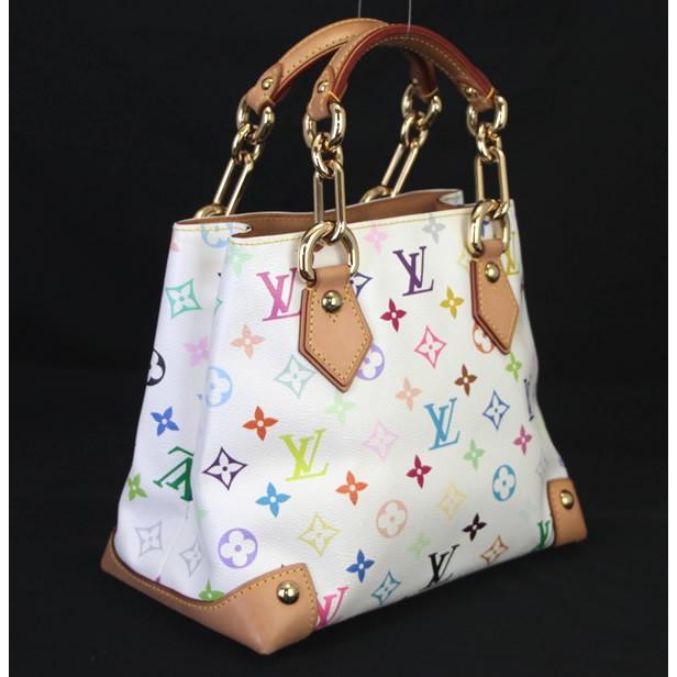 LOUIS VUITTON マルチカラー ハンドバッグ M40047 ルイヴィトン Louis Vuitton オードラ ハンドバッグ マルチカラー 白