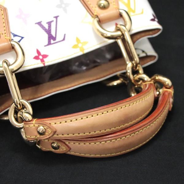 ルイヴィトン Louis Vuitton オードラ ハンドバッグ マルチカラー 白
