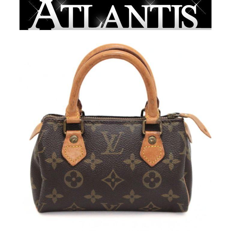 ルイヴィトン LOUIS VUITTON ミニスピーディ ハンバッグ モノグラム