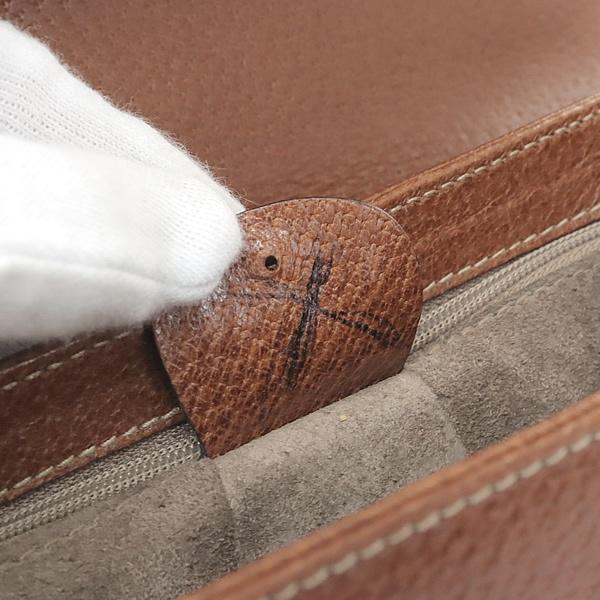 グッチ GUCCI オールドグッチ ショルダーバッグ ピッグスキン ブラウン