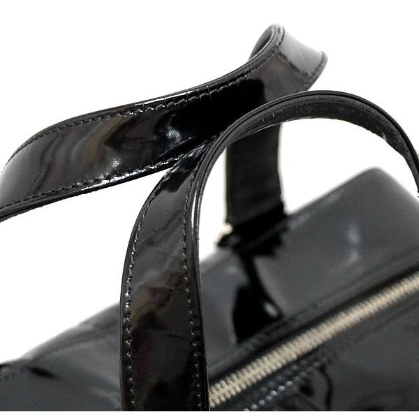 シャネル CHANEL チョコバー ハンドバッグ ココマーク パテントレザー