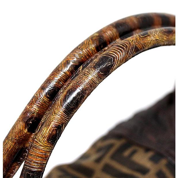 フェンディ FENDI スパイバッグ ハンドバッグ ズッカ キャンバス