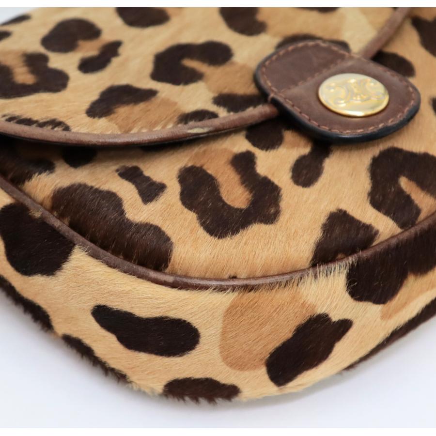 セリーヌ CELINE ヴィンテージ ミニショルダーバッグ ハラコ
